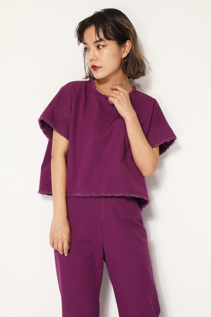 LAGUA GEM CUT OFF SUMMER TOPS